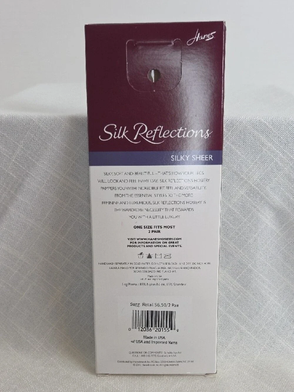 Hanes Silk Reflections Knee Highs - One Size Barely There